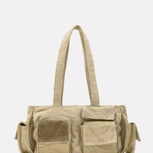 Zara Patchwork Shoulder Bag